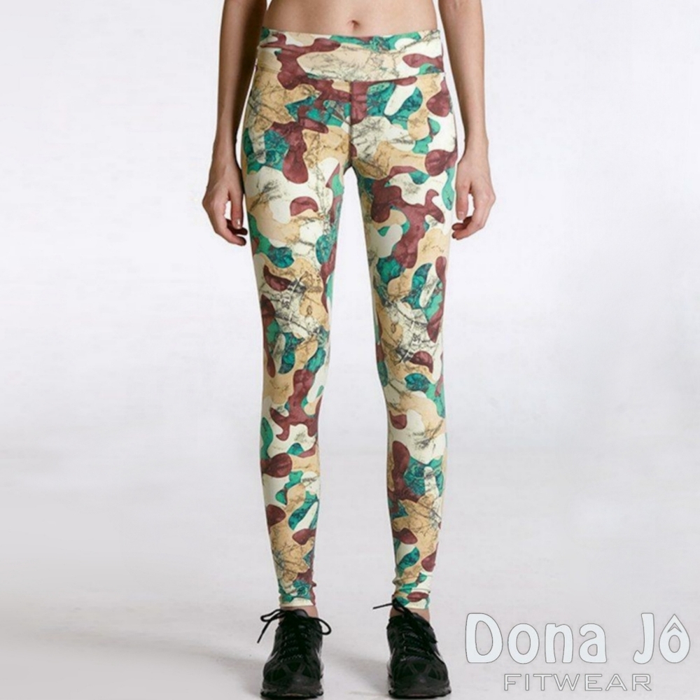 DONA JO Camo Puzzle Leggings